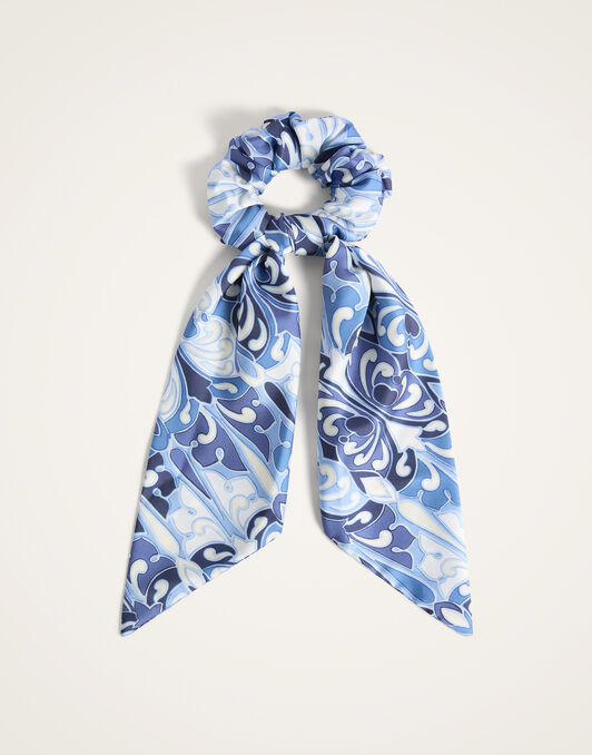 Bow Scrunchie La DoubleJ: Cocoon Blue Bow Scrunchie La DoubleJ: Cocoon Blue SCR0007FOD001