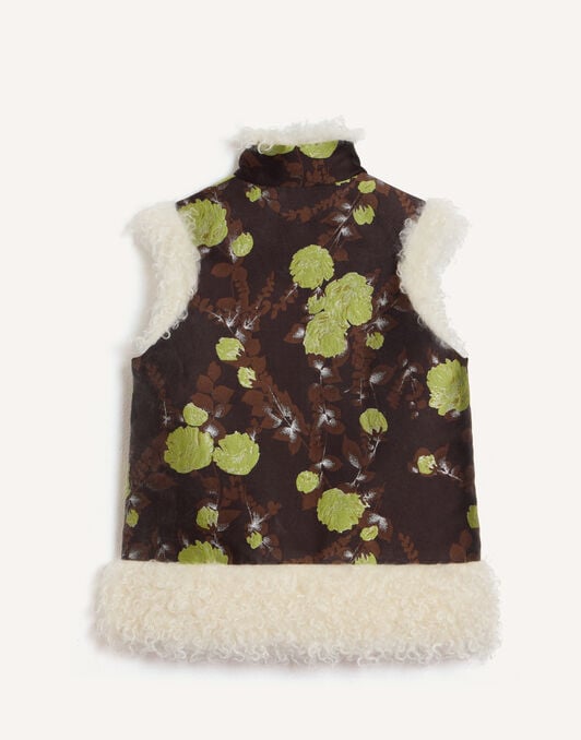 Sleeveless Folk Jacket La DoubleJ: Devon Brown Sleeveless Folk Jacket La DoubleJ: Devon Brown JAC0046JCQ141