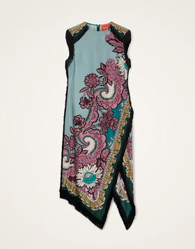 Scarf Dress La DoubleJ: Symposium Placée Light Blue Scarf Dress La DoubleJ: Symposium Placée Light Blue DRE0964SIL009