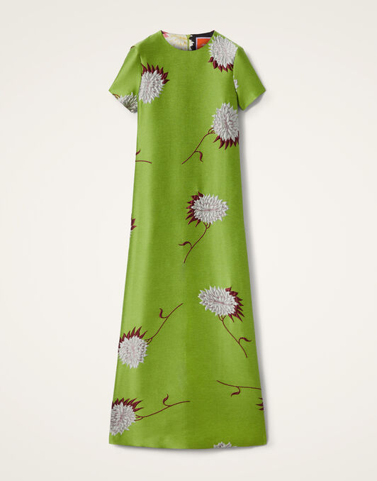 Swing Dress La DoubleJ: Derby Lime Swing Dress La DoubleJ: Derby Lime DRE0001JCQ108