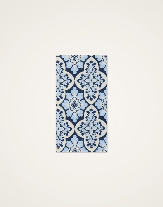Large Napkins Set Of 2 La DoubleJ: Palazzo Blue NAP0017COT073