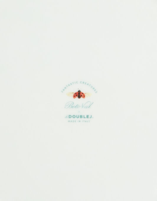 Decorative Plate La DoubleJ: Parrotstem Light Blue Decorative Plate La DoubleJ: Parrotstem Light Blue DPL0001CER001