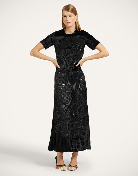 Super Swing Dress La DoubleJ: Alchemy Black DRE1155VEL023
