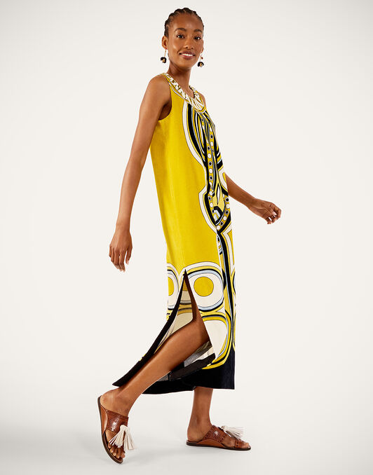 Totem Dress La DoubleJ: Sanctuary Placée Gold Totem Dress La DoubleJ: Sanctuary Placée Gold DRE1082JER084