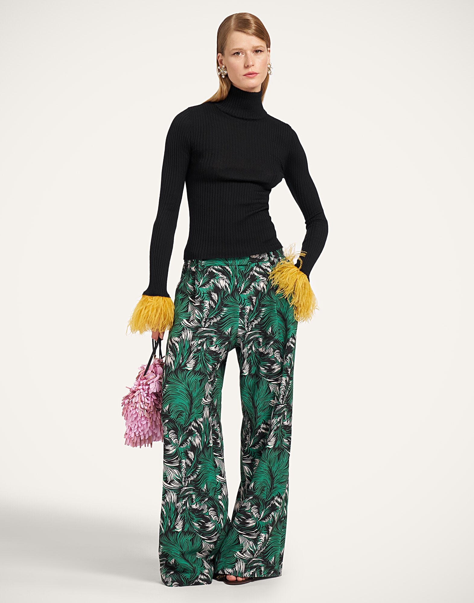 Loose Pants La DoubleJ: Quill Green Loose Pants La DoubleJ: Quill Green TRO0135JER034