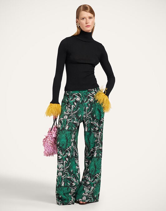 Loose Pants La DoubleJ: Quill Green Loose Pants La DoubleJ: Quill Green TRO0135JER034