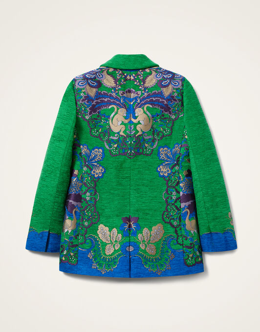 Jagger Jacket La DoubleJ: Cornucopia Placée Green JAC0148JCQ130