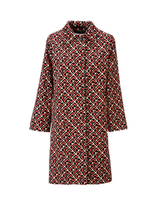Velvet Loden Coat La DoubleJ: Domino Rosa Velvet Loden Coat LaDoubleJ: Domino Rosa JAC0003VEL001