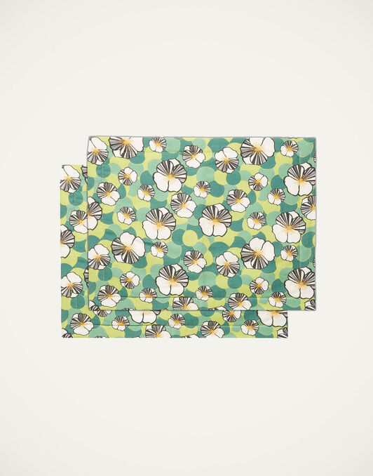 Placemat Set Of 2 La DoubleJ: Ninfea Placemat Set Of 2 La DoubleJ: Ninfea TBM0001LIN005