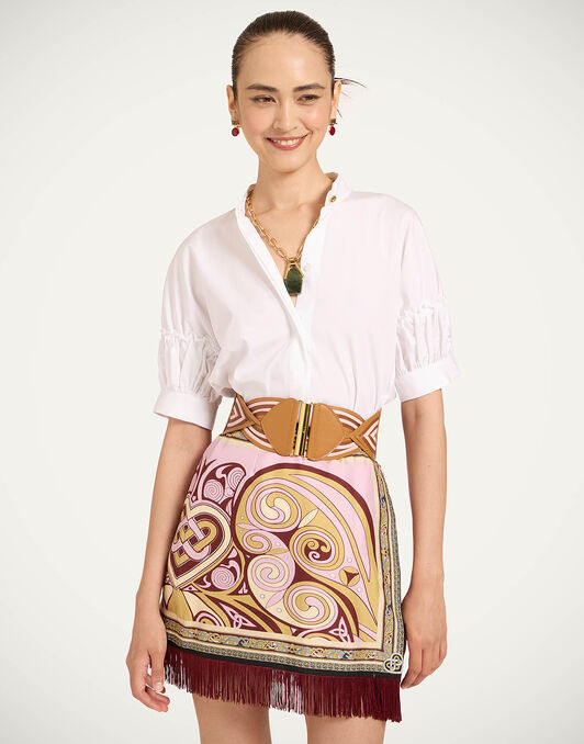 Grace Shirt La DoubleJ: Solid White SHI0123COT064