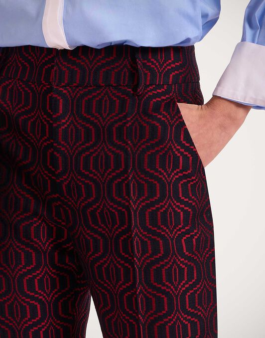 Hendrix Pants La DoubleJ: Pixel Blue TRO0014JCQ098