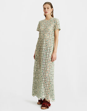 Swing Dress La DoubleJ: Agua Cream DRE0001JCQ078