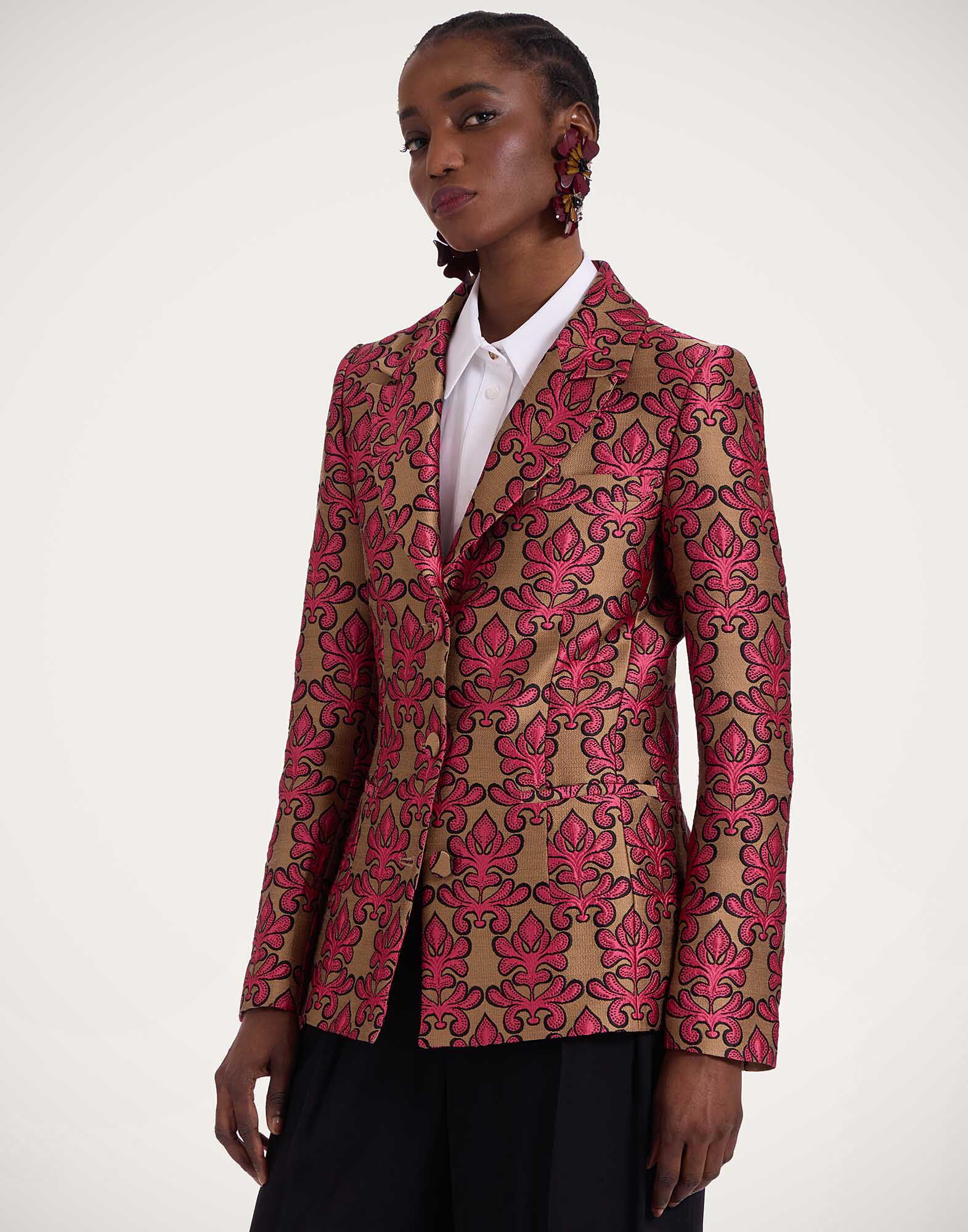 24/7 Jacket La DoubleJ: Herald Fuchsia 24/7 Jacket La DoubleJ: Herald Fuchsia JAC0063JCQ094