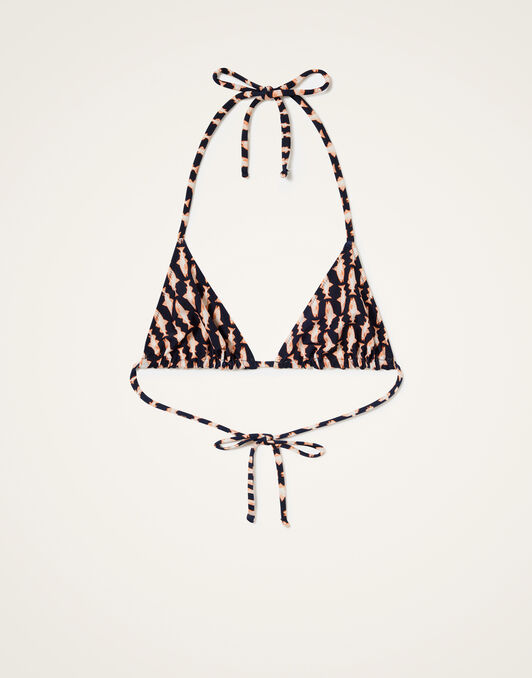Triangle Bikini Top La DoubleJ: Pesciolini Blue Triangle Bikini Top La DoubleJ: Pesciolini Blue SWI0003LYC001