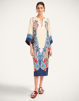 The Kaftan La DoubleJ: Lemuria Placée Blue DRE0564SIL006