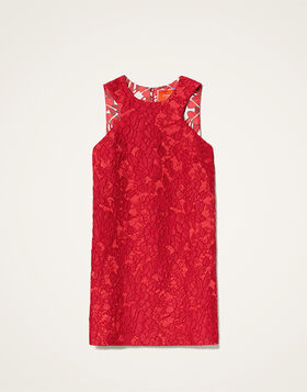 Racer Mini Dress La DoubleJ: Peony Red DRE0907JCQ111