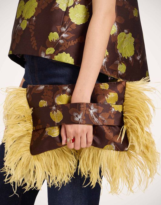 Party Pochette La DoubleJ: Devon Brown Party Pochette La DoubleJ: Devon Brown BAG0069JCQ141
