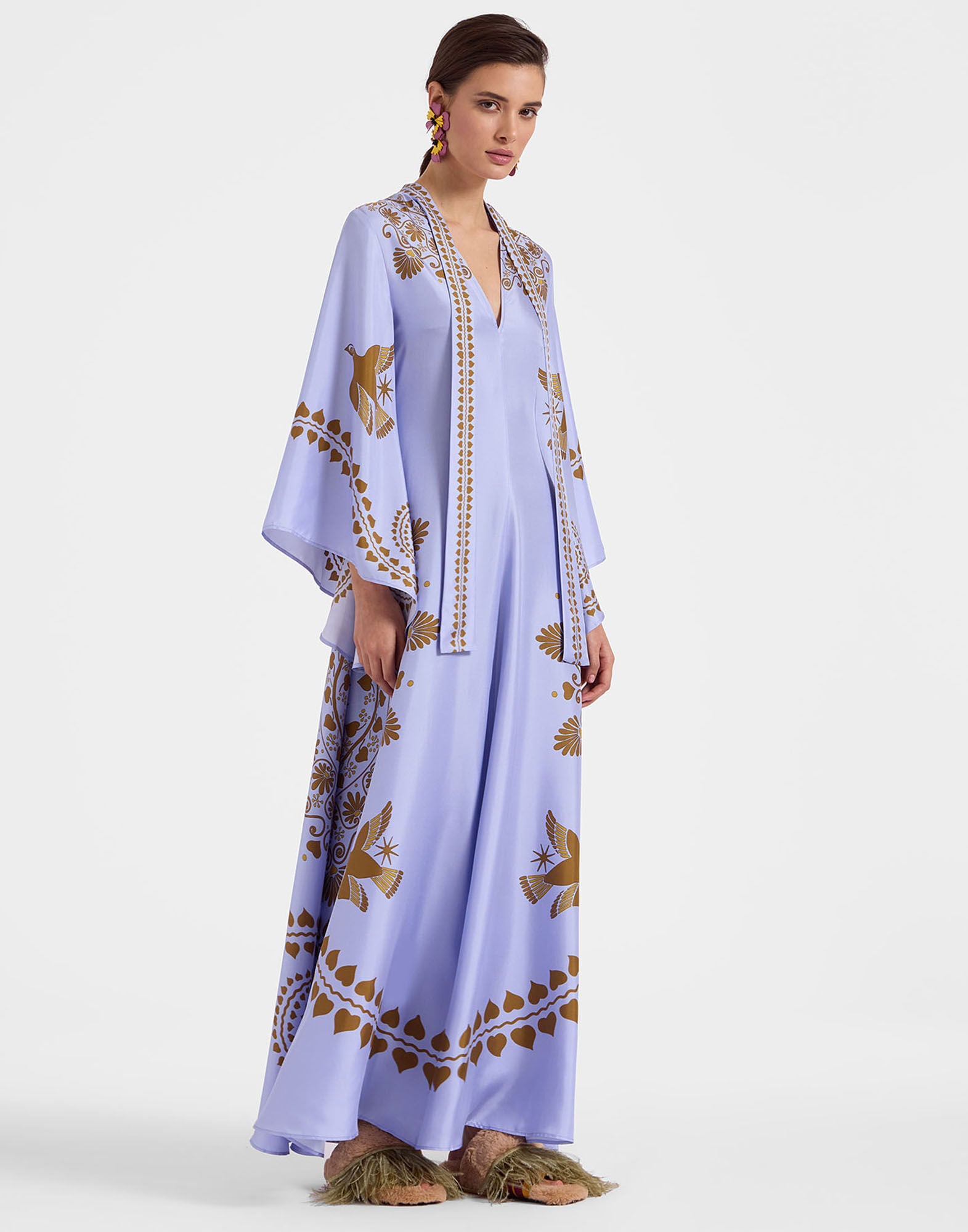 Magnifico Dress La DoubleJ: Olympus Placée Light Blue DRE0232SIL006