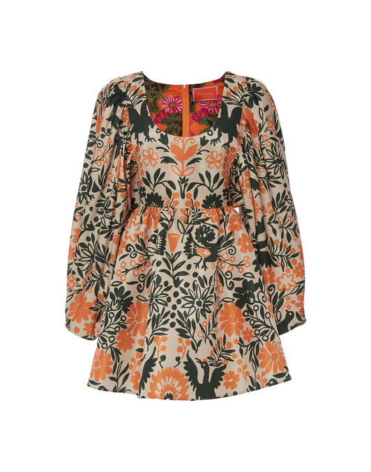 Dolly Dress La DoubleJ: Forest DRE0411FAI001