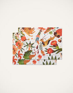 Placemat Set Of 2 La DoubleJ: Jungle Book TBM0001LIN005