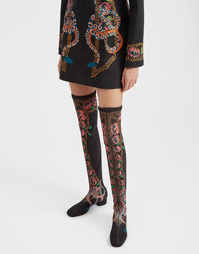 Stretch Boots La DoubleJ: Eve Black SHO0108LYC005