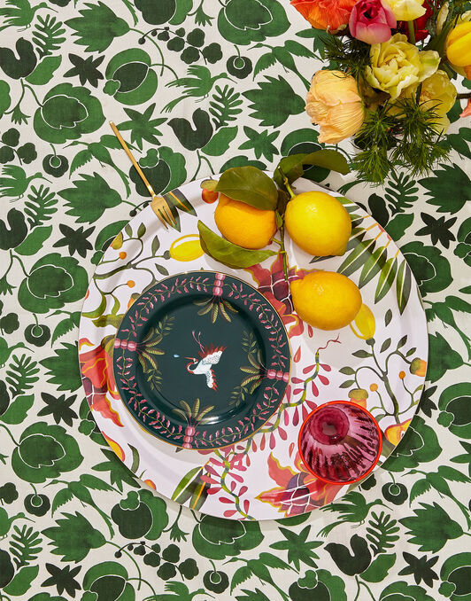 Dessert Plates Set of 2 La DoubleJ: Egret Dessert Plates Set of 2 La DoubleJ: Egret DIS0063CER001