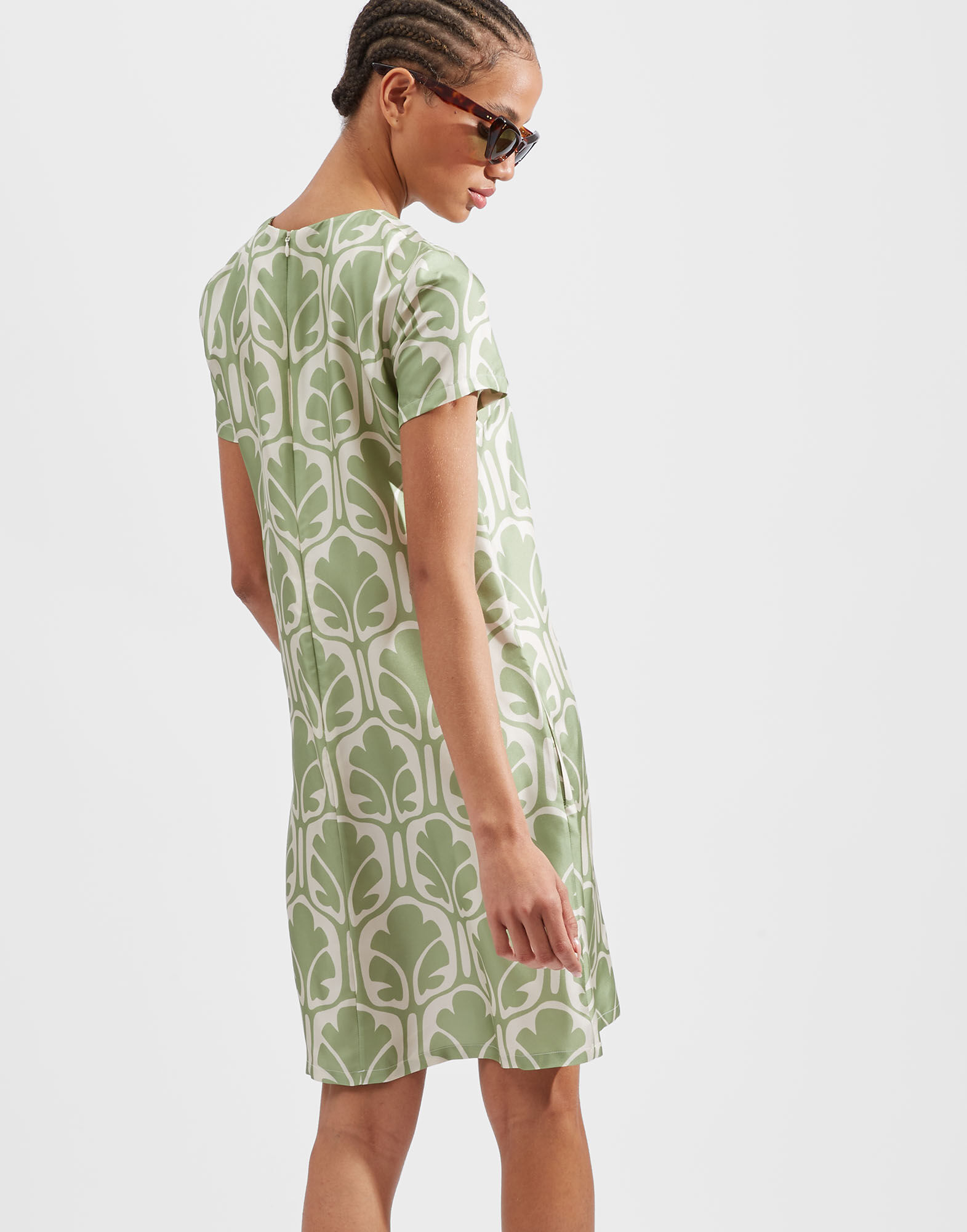 Mini Swing Dress La DoubleJ: Grove Mini Swing Dress La DoubleJ: Grove DRE0963SIL006