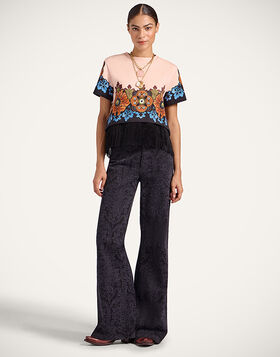Flare Jeans La DoubleJ: Corte Black TRO0096DEN006