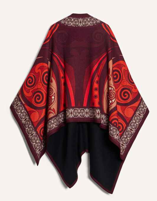 Soul Poncho La DoubleJ: Alchemy Placée Dark Red Soul Poncho La DoubleJ: Alchemy Placée Dark Red SCA0047PLA003