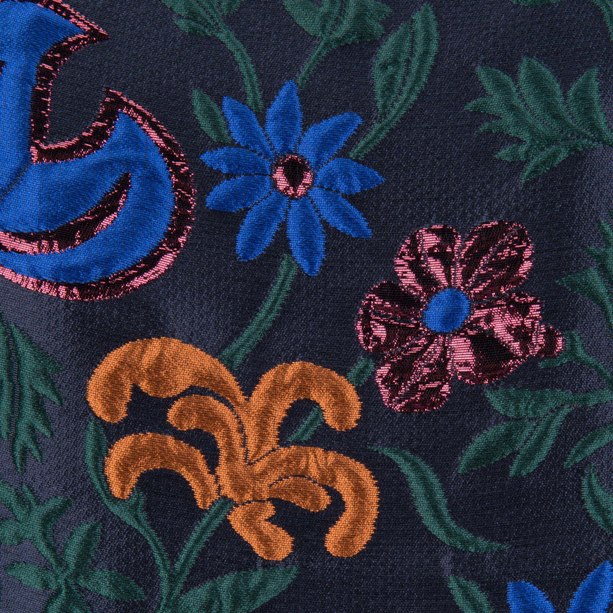 Peasant Dress LaDoubleJ: Dragonflower Lurex fw18_look_23