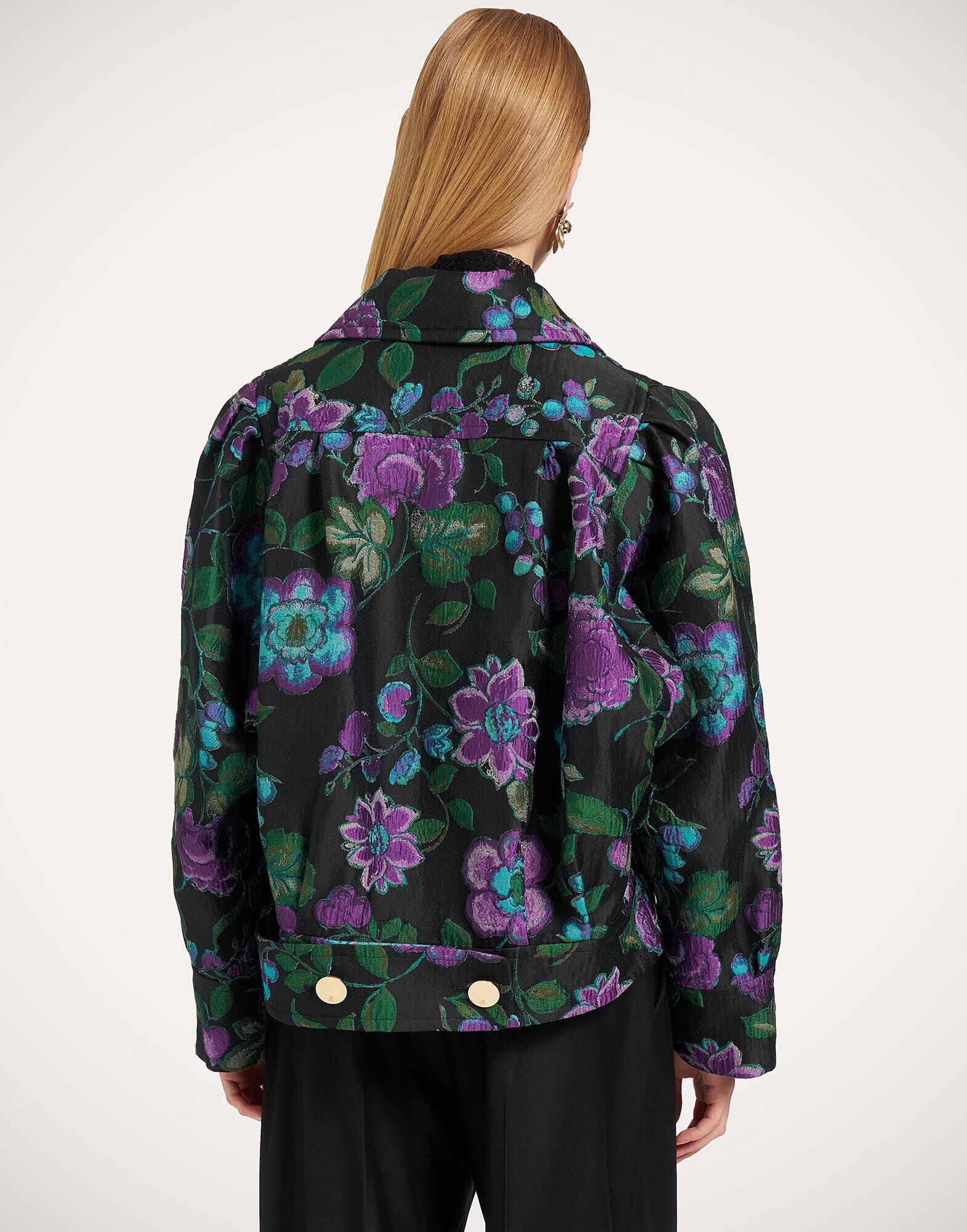Victoria Jacket La DoubleJ: Botanical Black Victoria Jacket La DoubleJ: Botanical Black JAC0201JCQ144