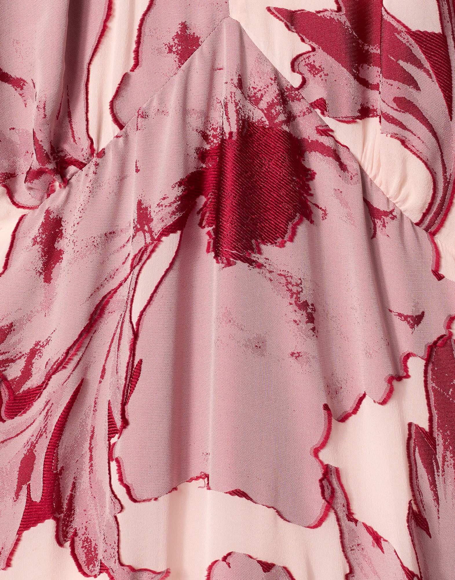 Eve-Ning V Dress La DoubleJ: Sylph Fil Coupé Pink Eve-Ning V Dress La DoubleJ: Sylph Fil Coupé Pink DRE0867FCP007