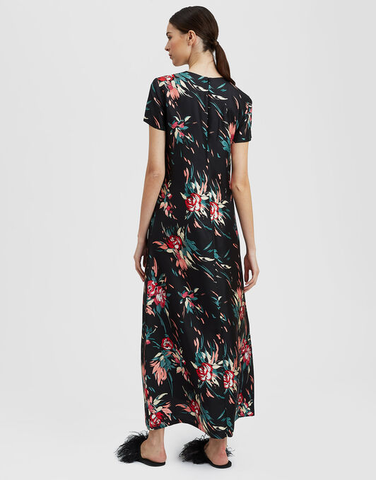 Swing Dress La DoubleJ: Breezy Black Swing Dress La DoubleJ: Breezy Black DRE0001SIL001