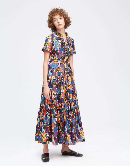 Long and Sassy Dress LaDoubleJ: Zoo DRE0017SIL001