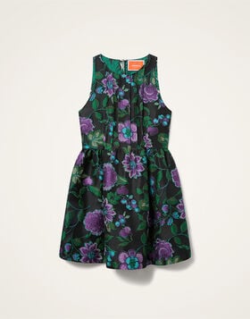 Mini Pirhouette Dress La DoubleJ: Botanical Black DRE0986JCQ144