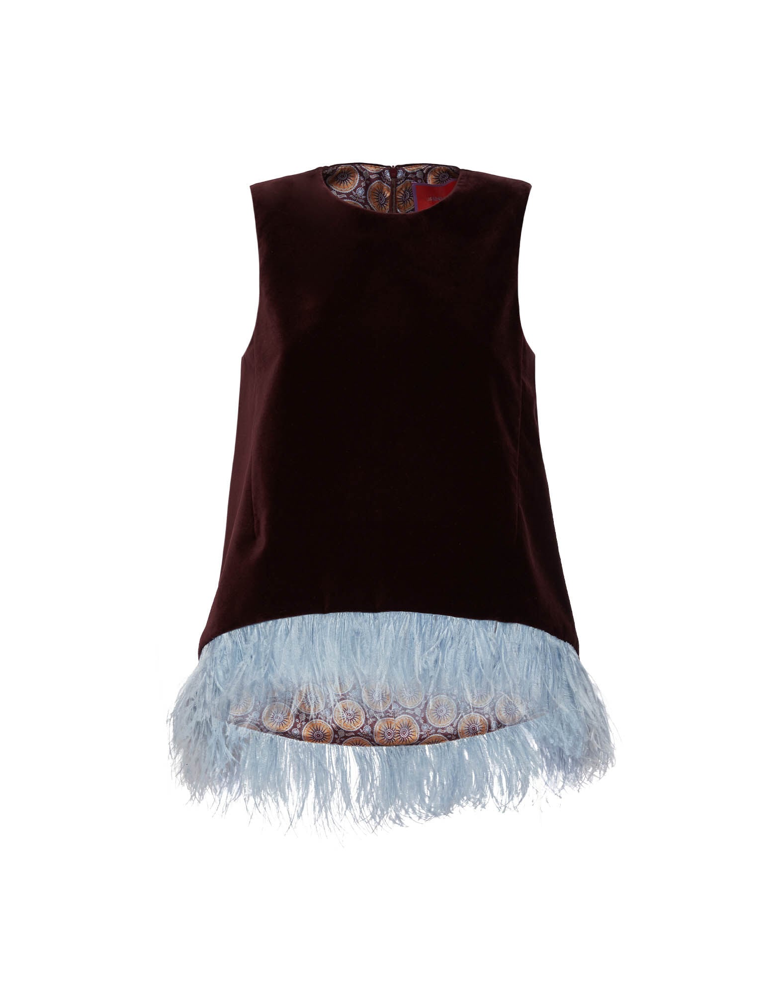 La Scala Top La DoubleJ: Solid Burgandy La Scala Top La DoubleJ: Solid Burgandy TOP0013VEL011