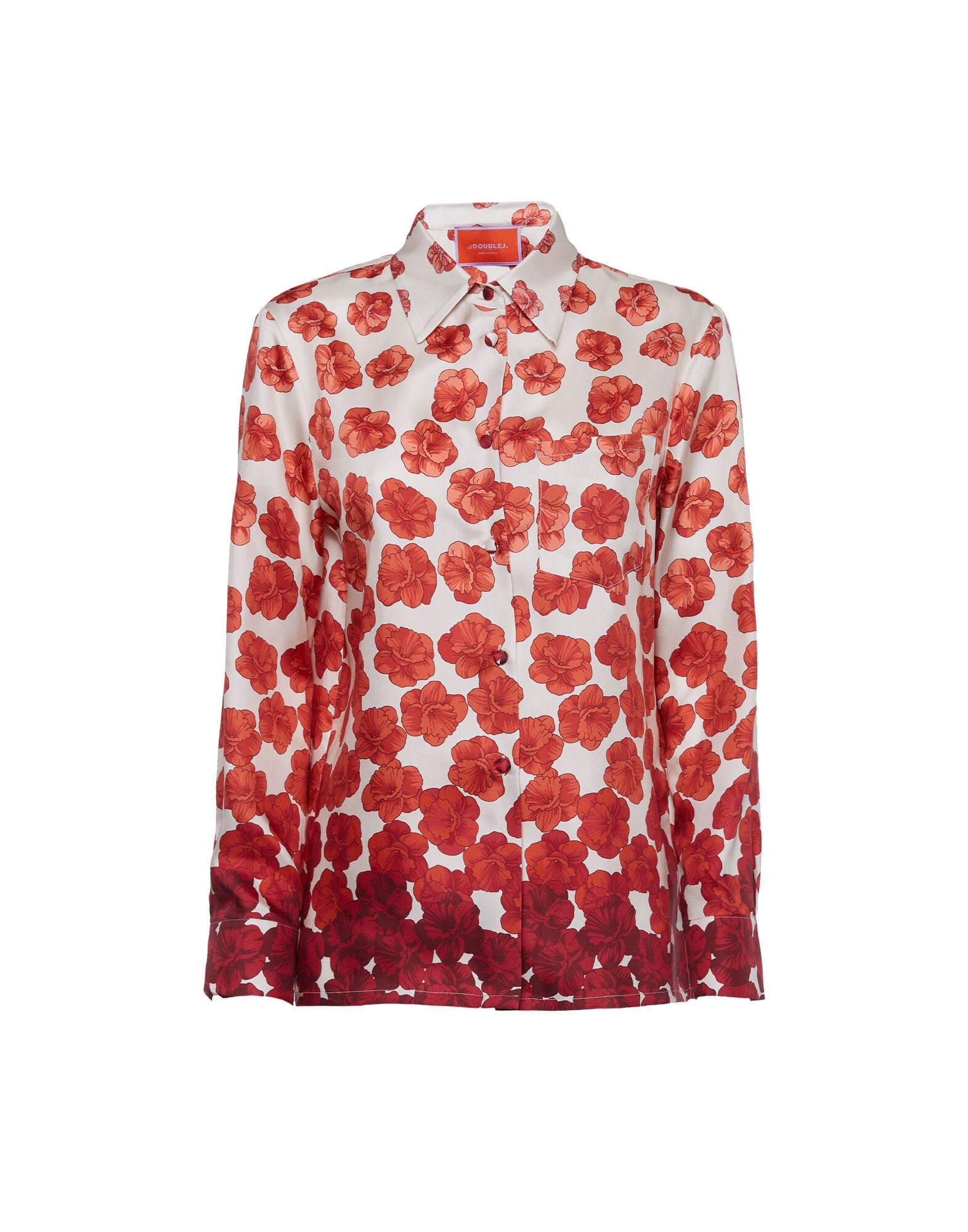 Boy Shirt La DoubleJ: Haze Placèe Red SHI0040SIL006