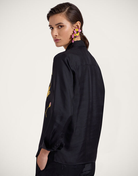 Boy Shirt La DoubleJ: Sylph Placée Black Boy Shirt La DoubleJ: Sylph Placée Black SHI0040SIL001