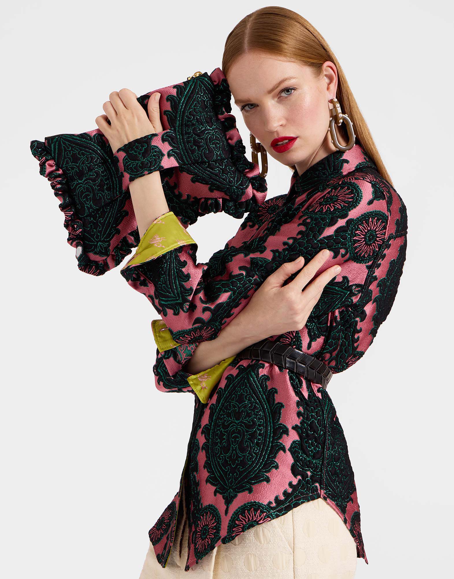 Hand Pochette La DoubleJ: Oltrarno Pink Hand Pochette La DoubleJ: Oltrarno Pink BAG0069JCQ088