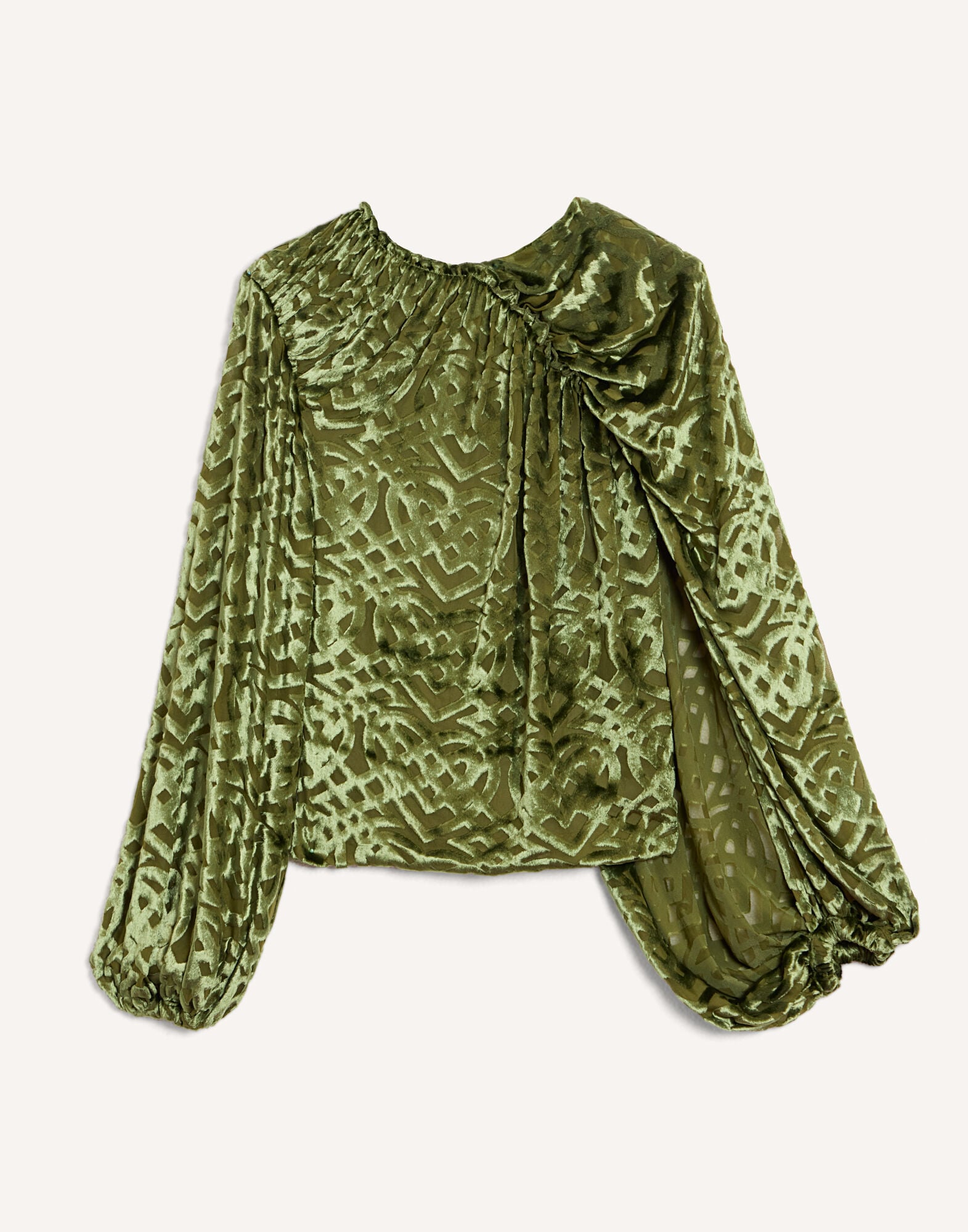 Brigid Top La DoubleJ: Verona Green TOP0228VEL021