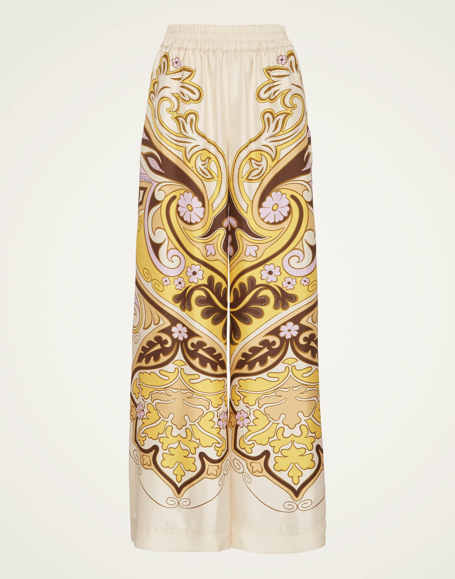 Palazzo Pants La DoubleJ: Spells Placée Yellow Palazzo Pants La DoubleJ: Spells Placée Yellow TRO0026SIL006