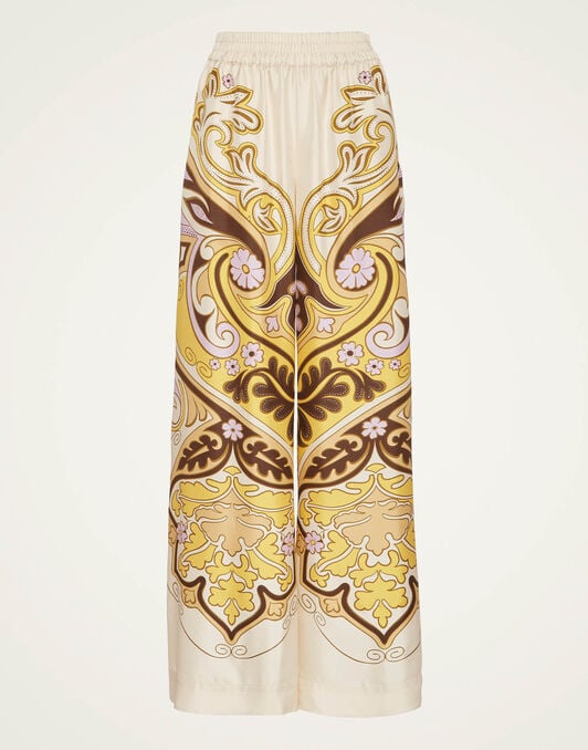 Palazzo Pants La DoubleJ: Spells Placée Yellow Palazzo Pants La DoubleJ: Spells Placée Yellow TRO0026SIL006
