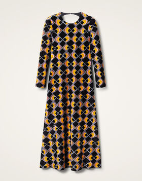 Swank Dress La DoubleJ: Half-Light Black DRE0206VEL006