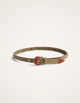 Cinch Belt La DoubleJ: Solid Light Beige BEL0013COT089