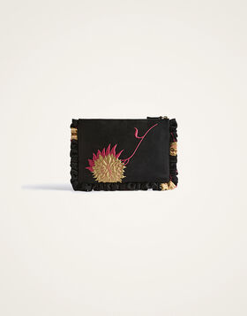 Hand Pochette La DoubleJ: Derby Black BAG0059JCQ108
