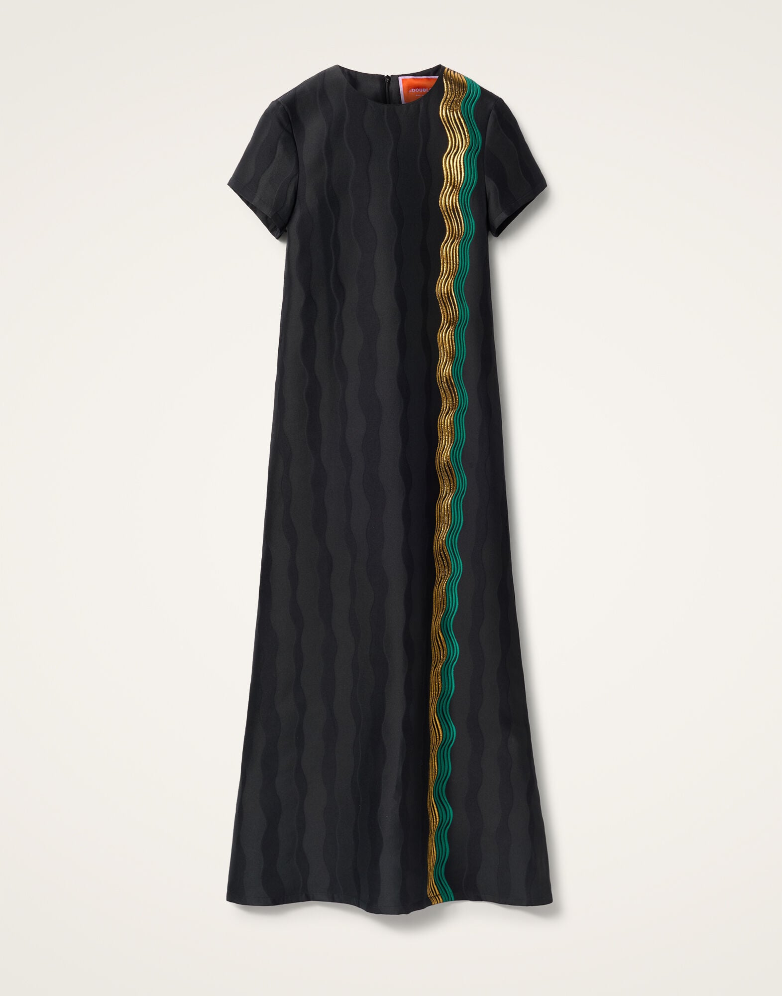 Super Swing Dress La DoubleJ: The Nile Black DRE0001JCQ081