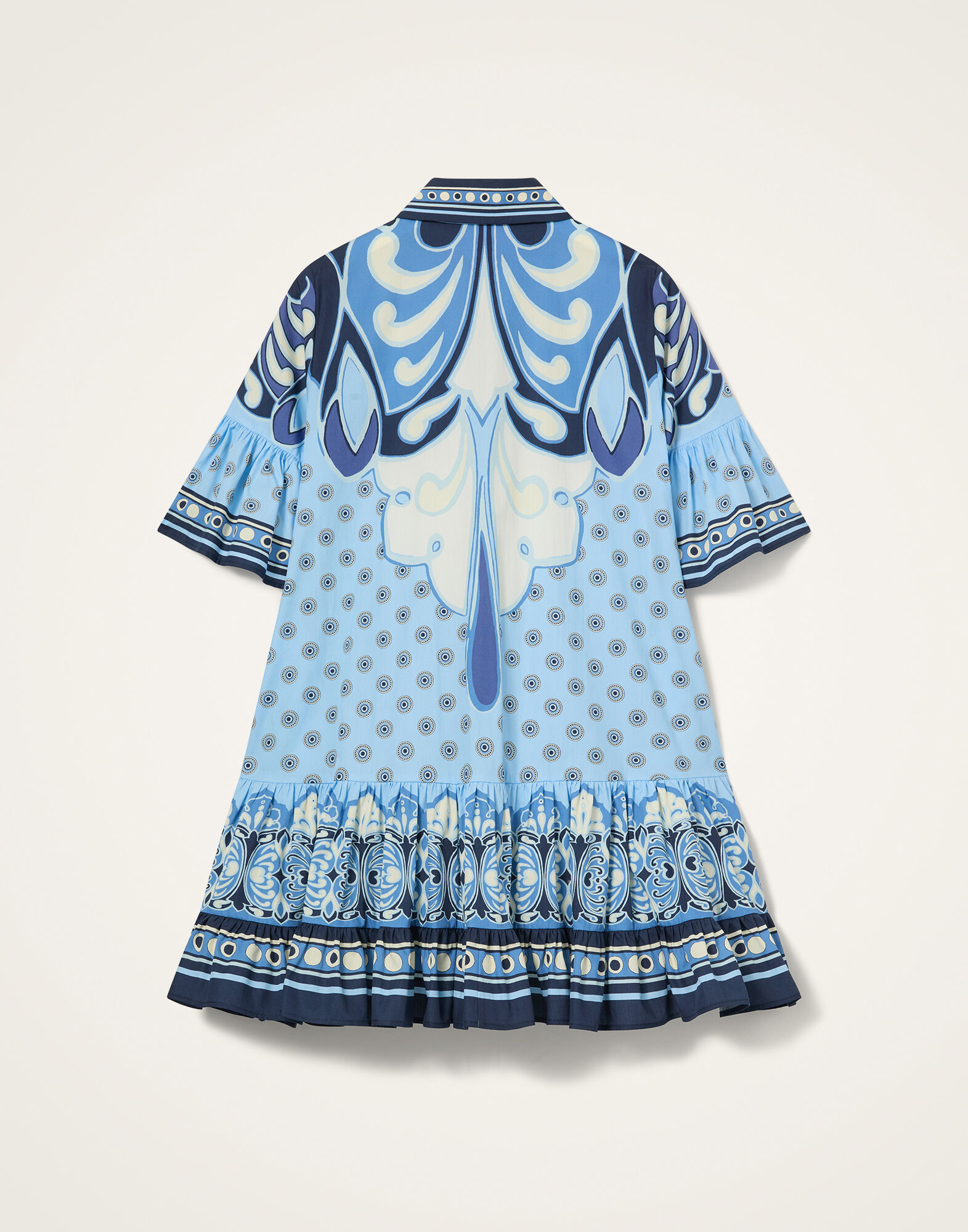 Choux Dress La DoubleJ: Cocoon Placée Blue Choux Dress La DoubleJ: Cocoon Placée Blue DRE0205COT097