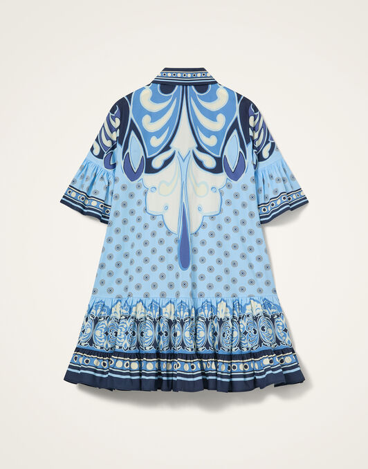 Choux Dress La DoubleJ: Cocoon Placée Blue Choux Dress La DoubleJ: Cocoon Placée Blue DRE0205COT097