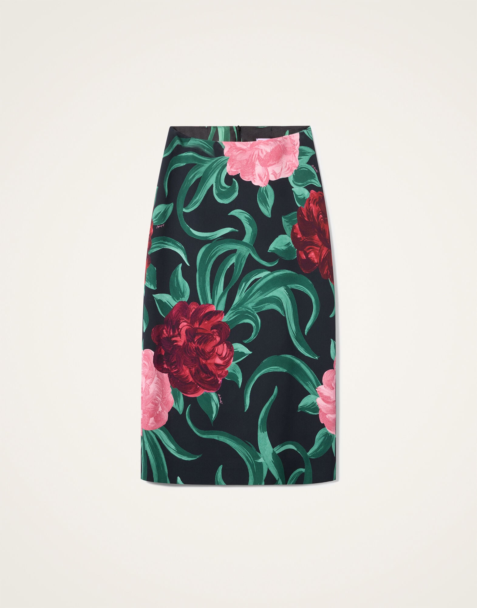 Pencil Skirt La DoubleJ: Peony Black Pencil Skirt La DoubleJ: Peony Black SKI0011SAB001
