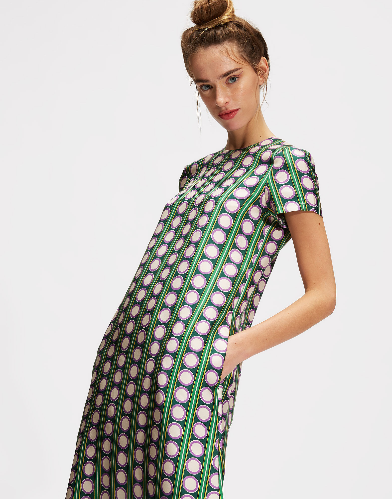 Swing Dress La DoubleJ: Connect4 Swing Dress LaDoubleJ: Connect4 DRE0001SIL001